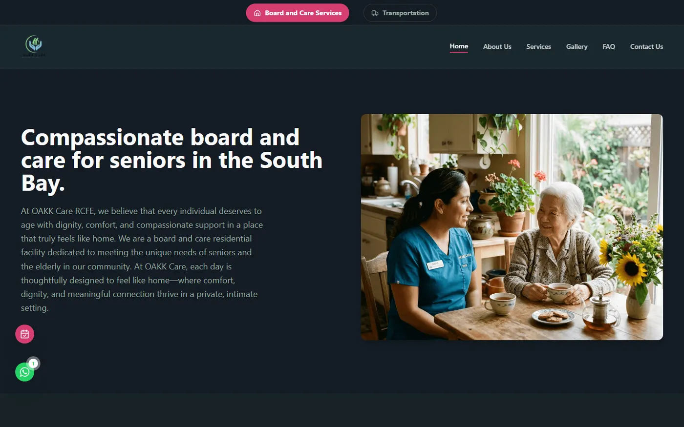 OAKK Care Residential & Non-Medical Transport Services